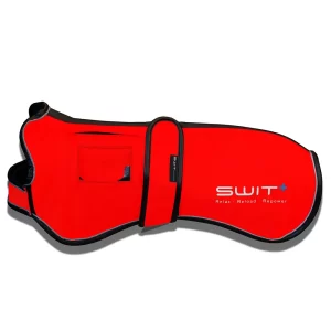 SWIT® Dog Jacket with integrated Neurobalance system – available in different colors with 5 modes to support relaxation, focus and recovery